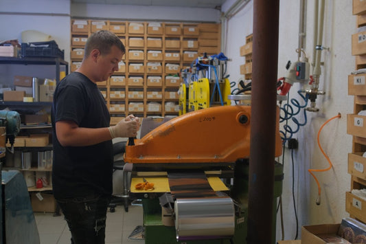 A Day in Schild Inc Workshop: Exploring the Art of Label Making and Craftsmanship in Branding - Schild Inc