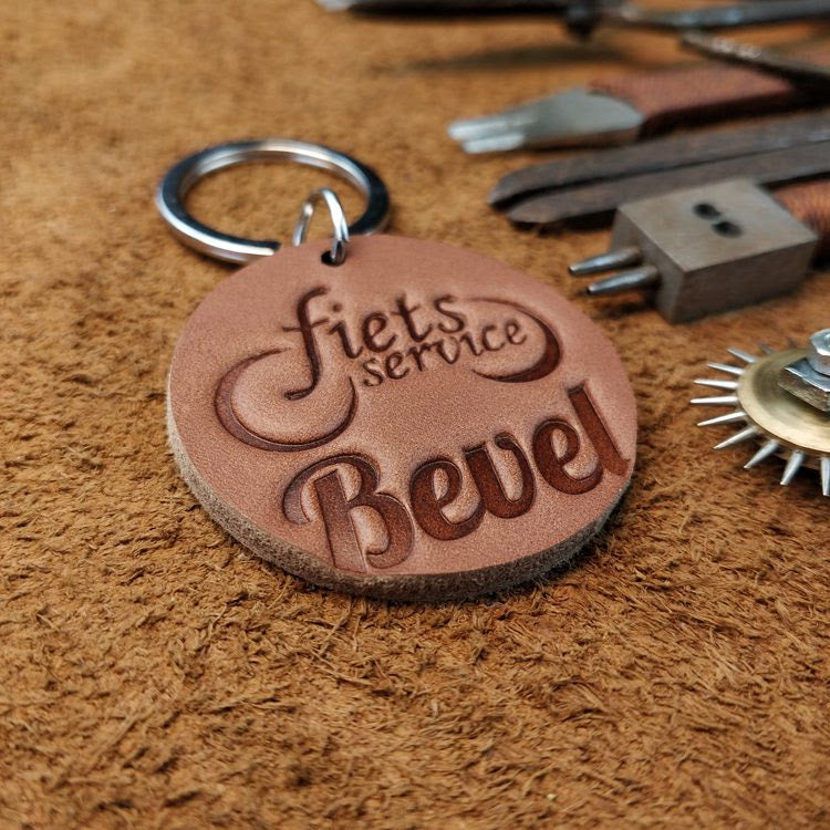 Custom leather keychains
