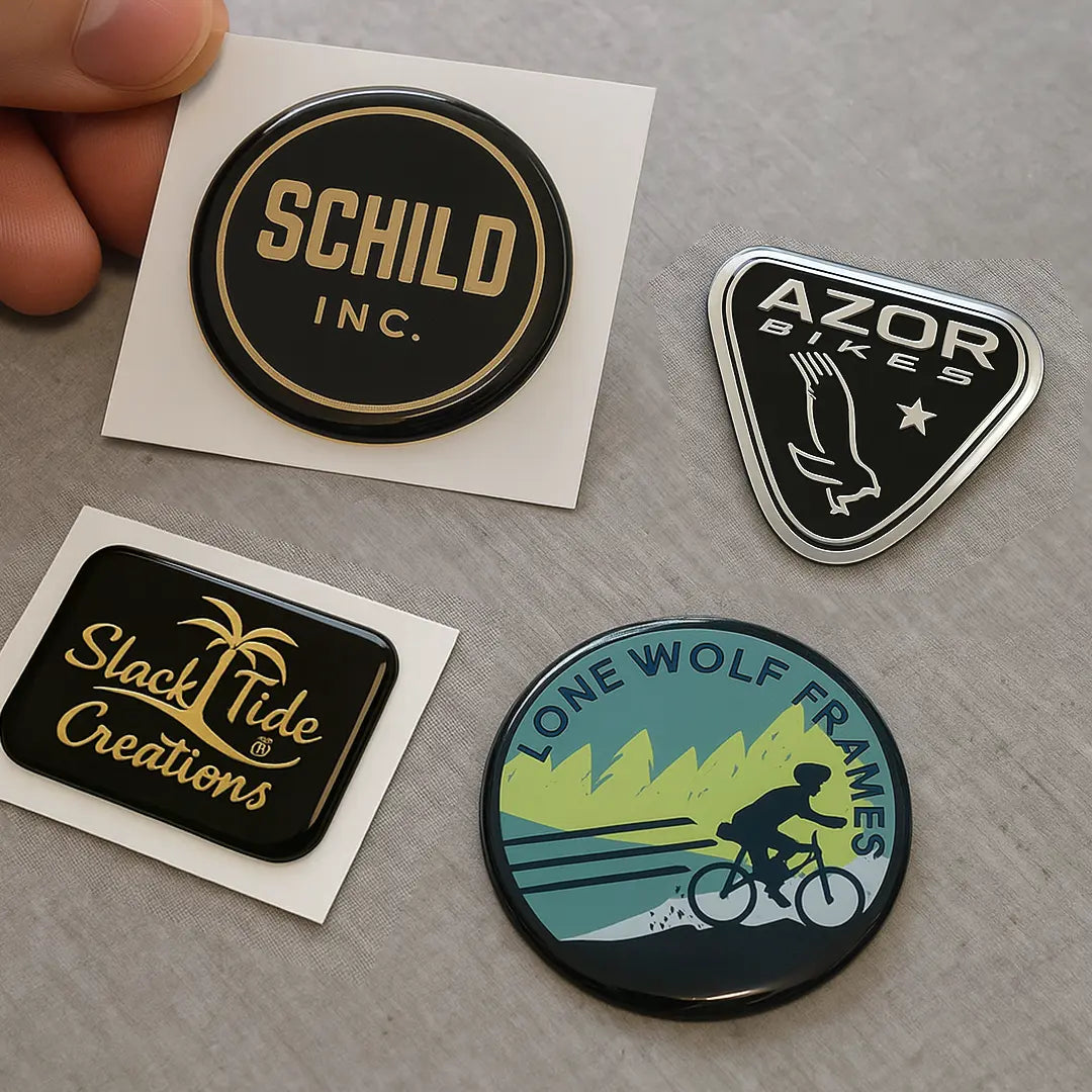 Doming Labels Sample Pack.
