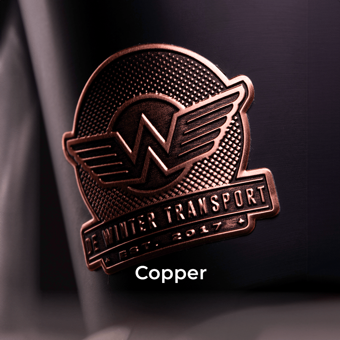 Metal Label Builder - Vintage Look Patina.
