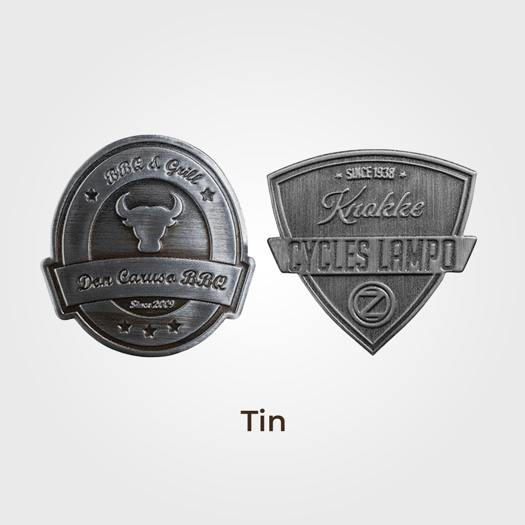 Metal Label Builder - Vintage Look Patina.