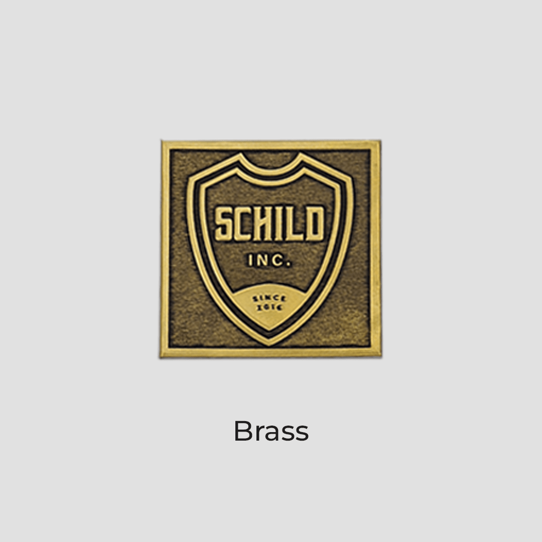 Metal Label Builder - Vintage Look Printed.