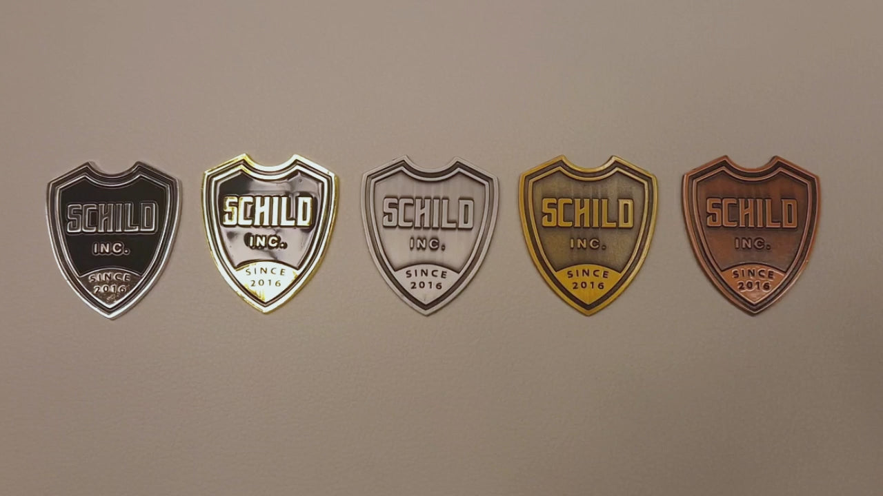 Random 2/3mm Hard Badges Sample Pack.