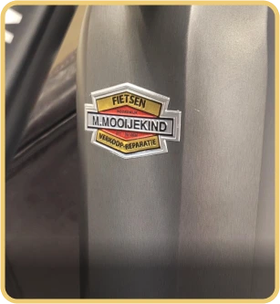 metal labels client review Mooijekind Fietsen