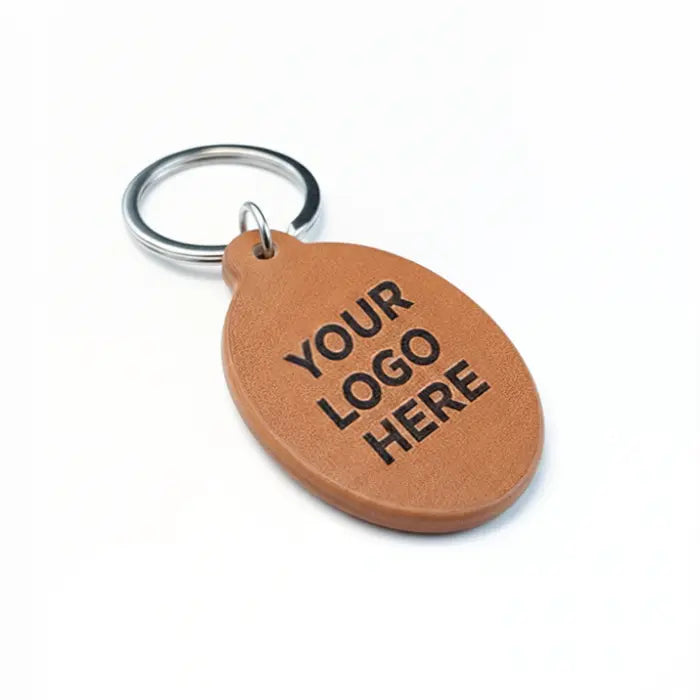 Keychain Hard PU Leather