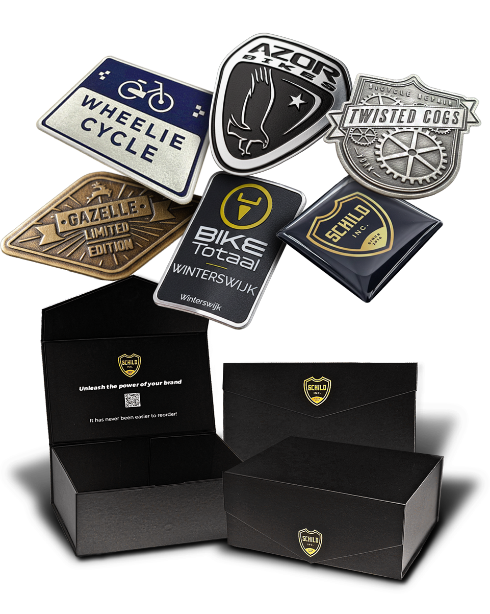 Bike Label Sample Pack – Premium, Doming & Basic