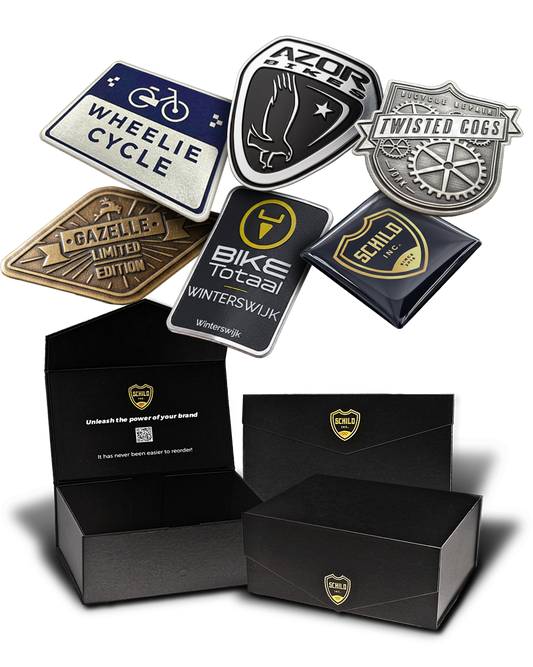 Bike Label Sample Pack – Premium, Doming & Basic