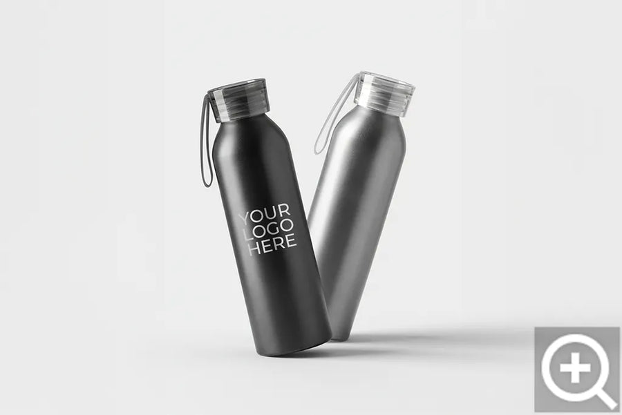 Borracce basic in alluminio con logo