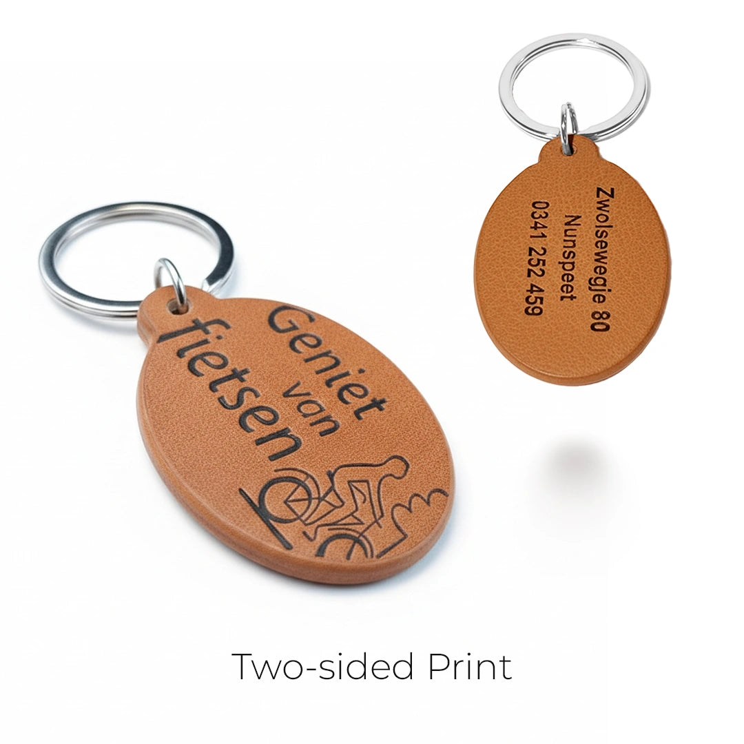 Sleutelhanger Hard PU Leer