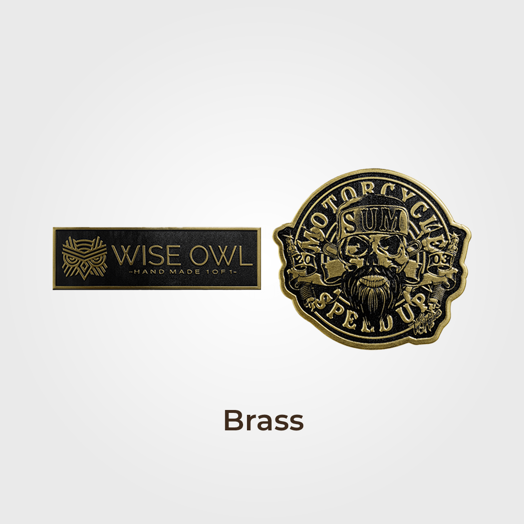 Metal Label Builder - Modern Look Printed.