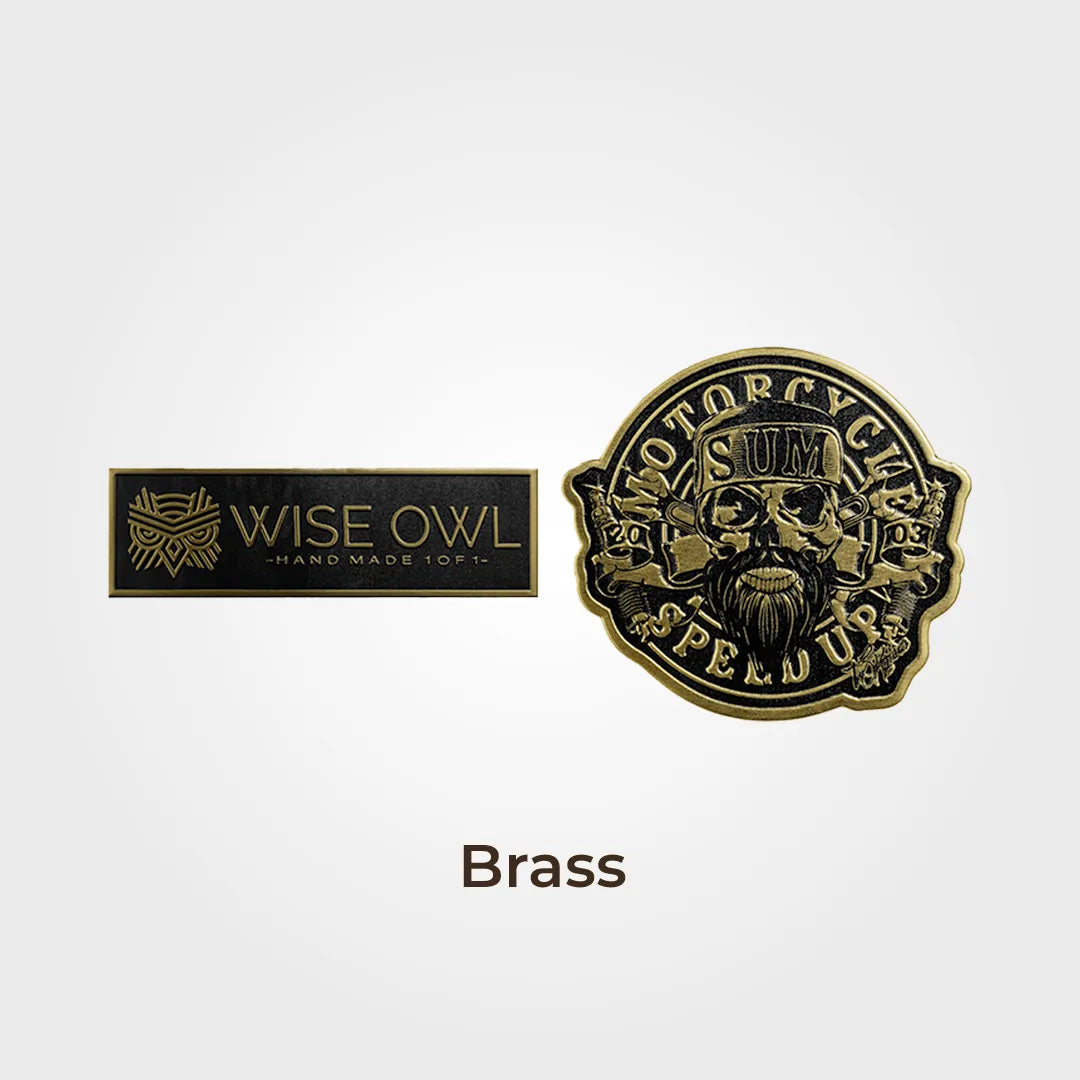 Aangepast Metalen Label