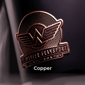 Metal Label Builder - Vintage Look Patina.