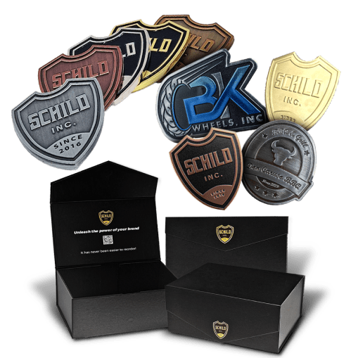 Metal Labels & Hard Badges Sample Pack - Schild Inc