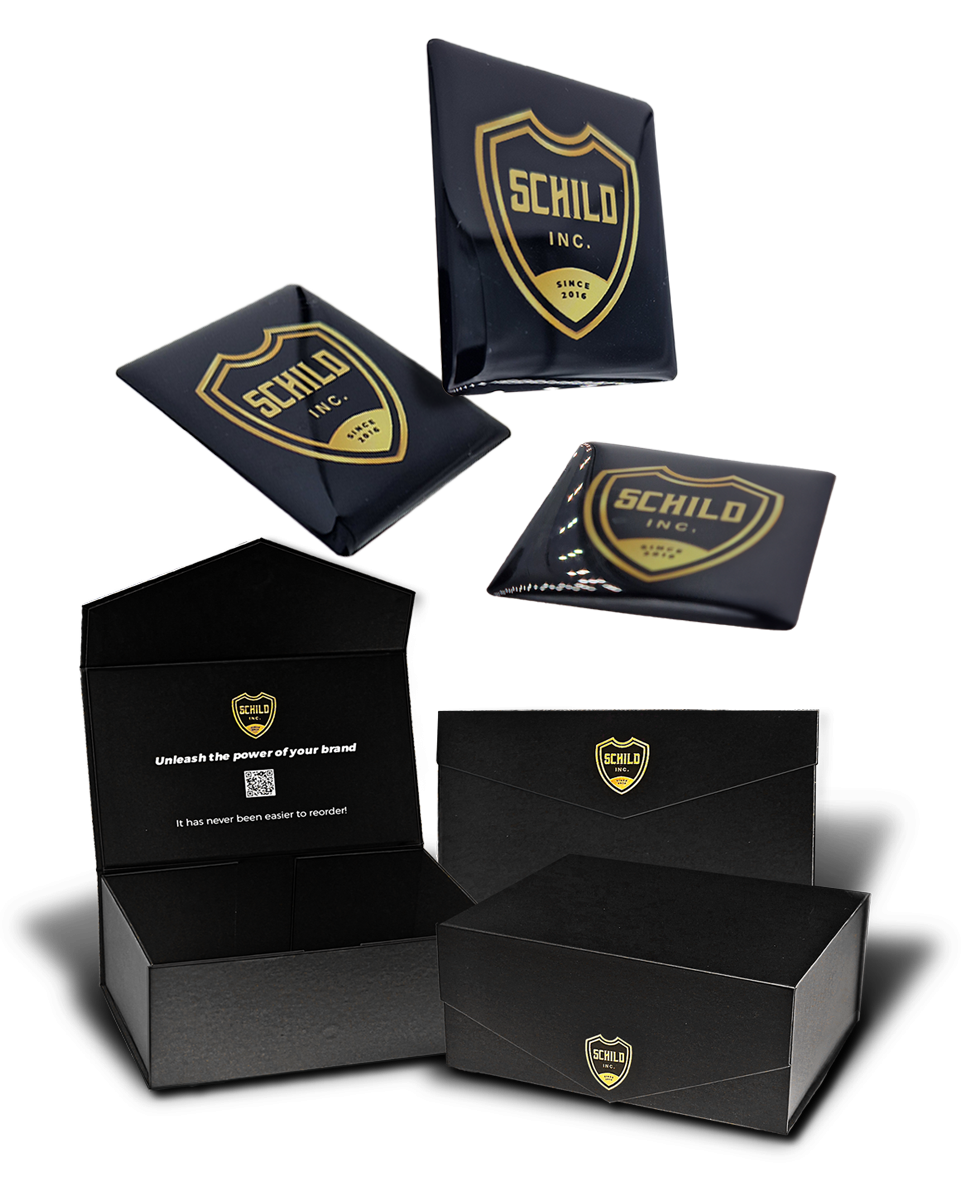 Doming Labels Sample Pack