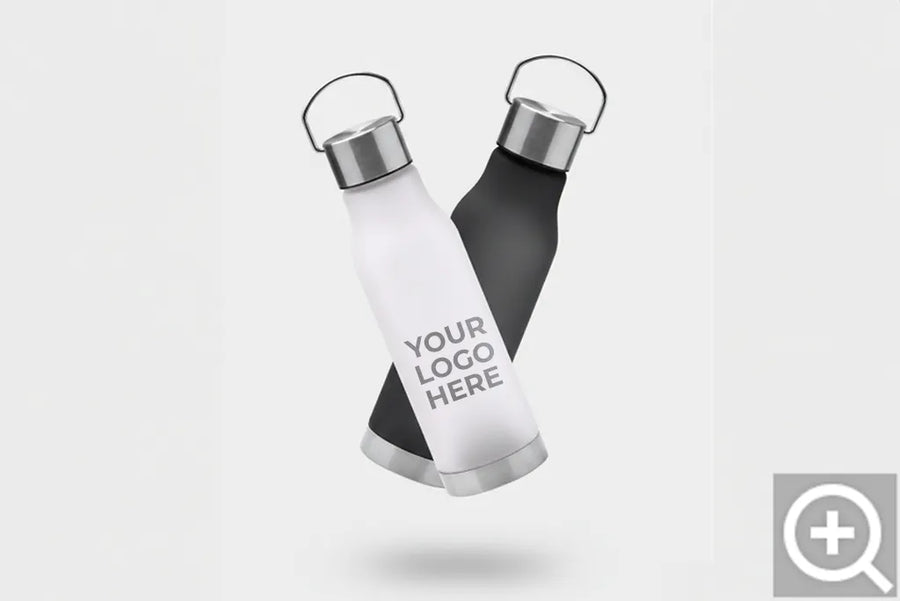 Borracce in plastica opaca con logo
