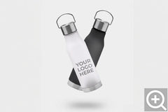 Borracce in plastica opaca con logo