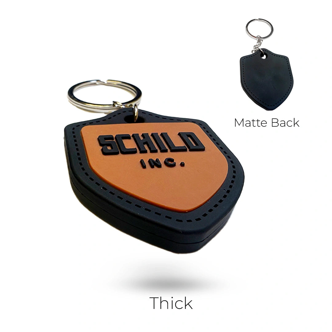 Sleutelhanger Kunststof Schild