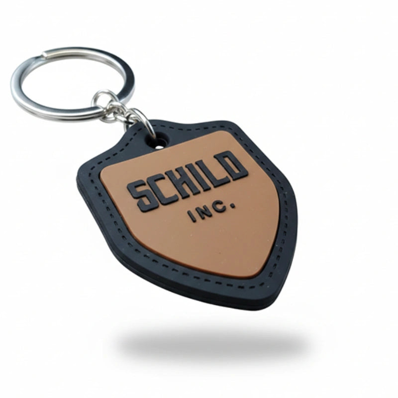 Schlüsselanhänger PVC-Schild
