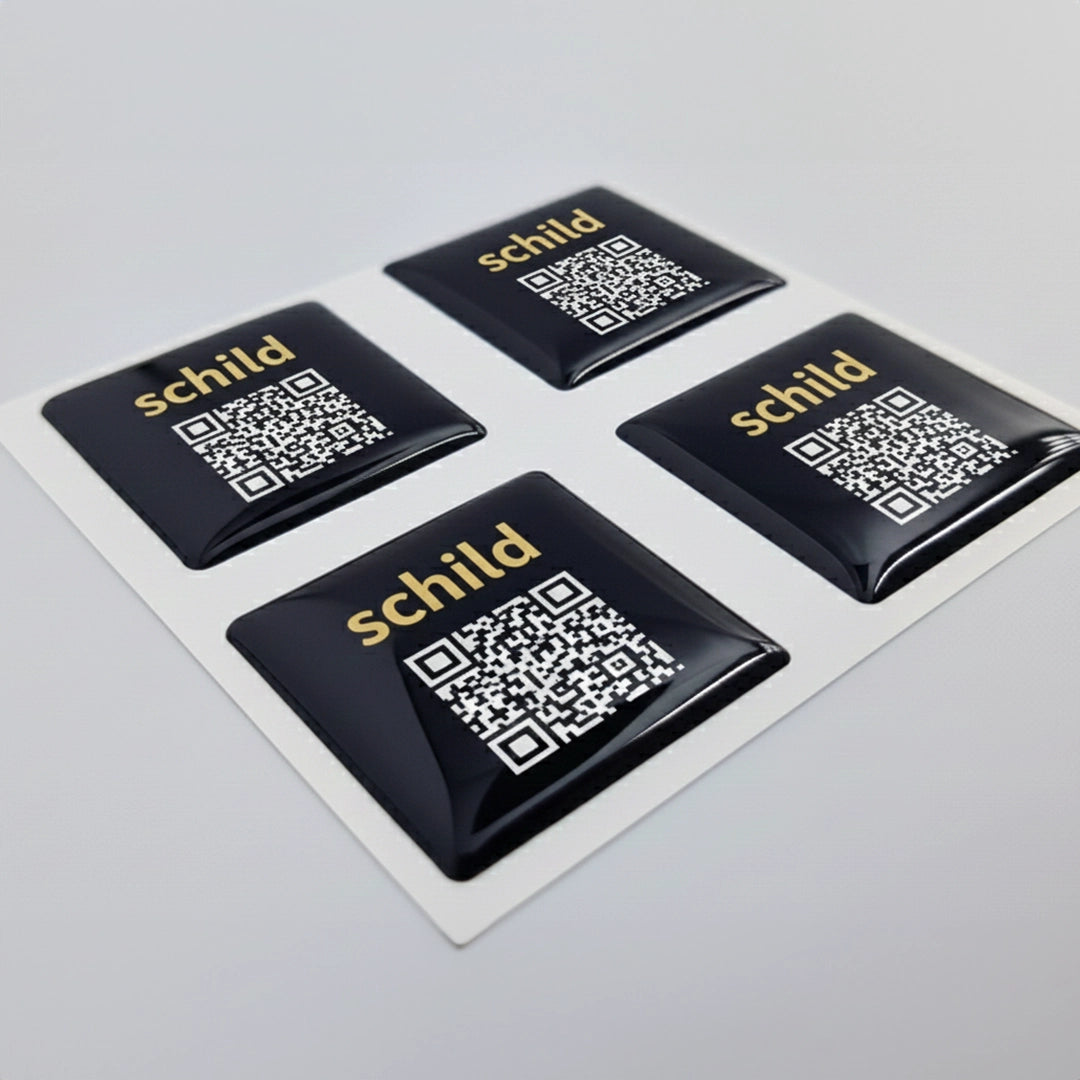 Doming Label Design Custom Metal Labels | Premium Branding Tags by Schild Inc.