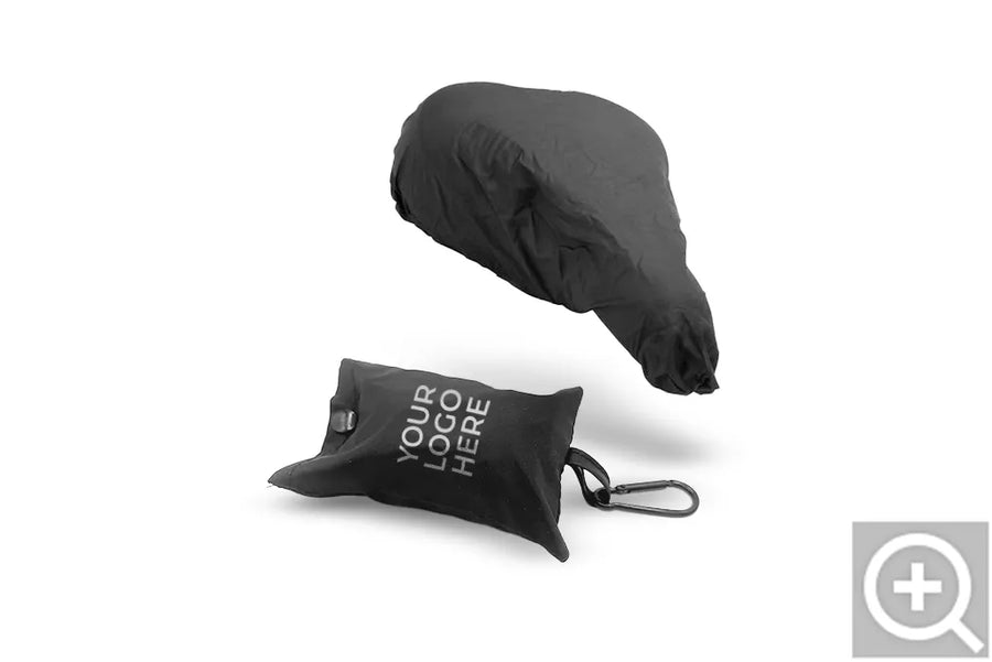Coprisella con sacchetto e logo