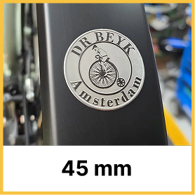 Spritzschutz Fahrrad Metall Etikett